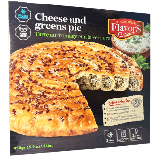 TRADICII VKUSA PIE WITH  FETA CHEESE WITH HERBS 450G