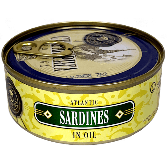 OLD RIGA Kosher Atlantic Sardines in Oil E/O, Latvia,  240g