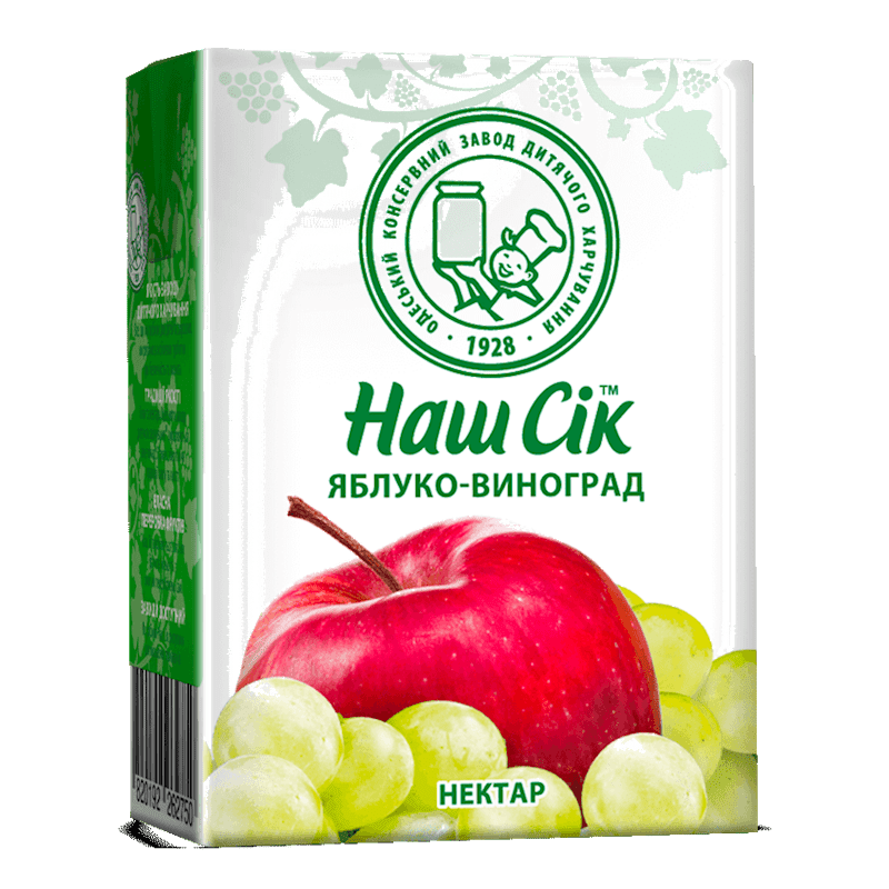 NASH SOK NECTAR APPLE-GRAPE 0.2L