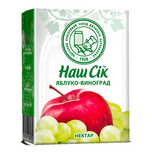 NASH SOK NECTAR APPLE-GRAPE 0.2L