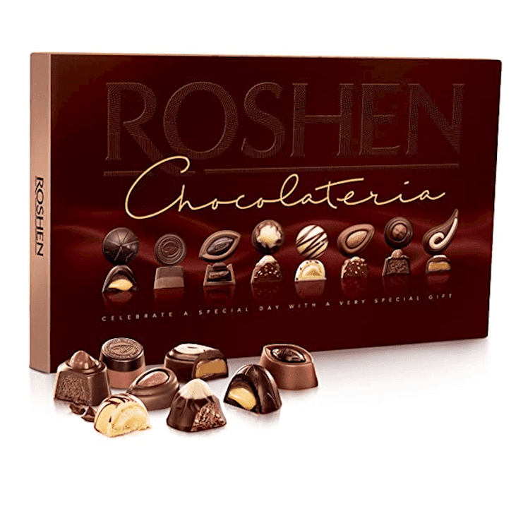 Candy Gift-Box CHOCOLATERIA 194gr ROSHEN