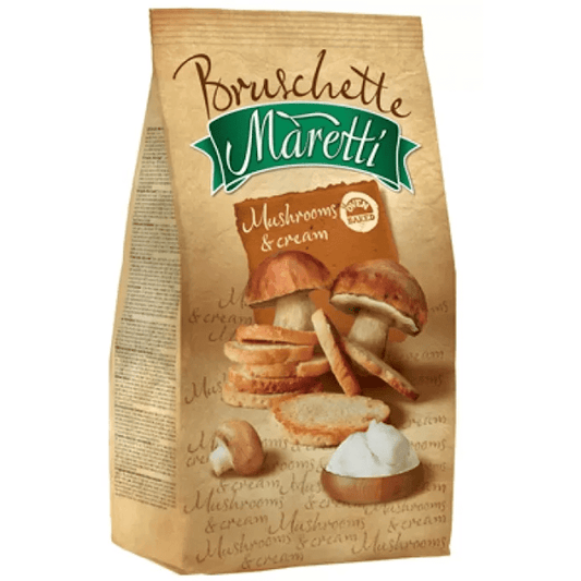 BRUSCHETTE MUSHROOMS AND SOUR CREAM 70 GR