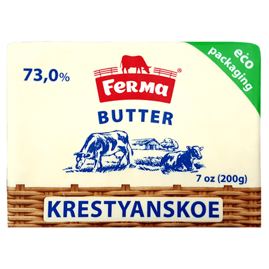 FERMA BUTTER KRESTYANSKOE 73% 200GR.