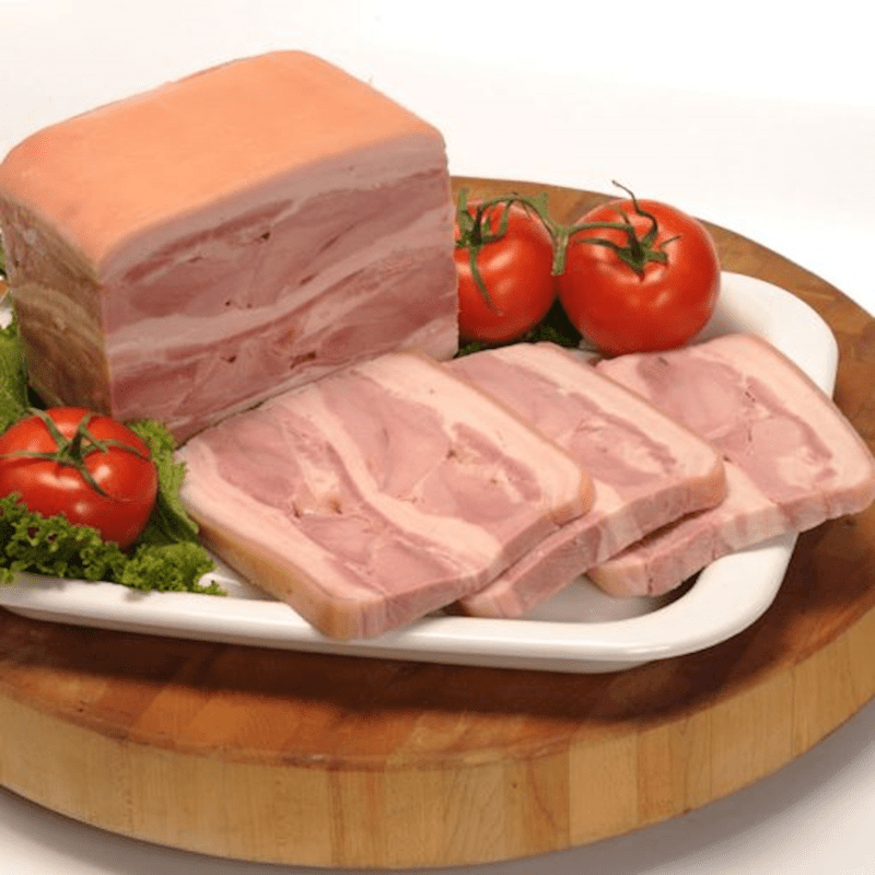 Bacon PRESSED (Loaf w/Pork Shank) by lb