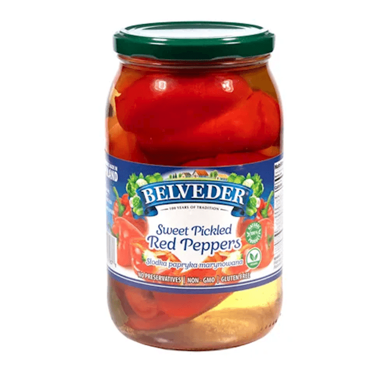 Belveder Papryka Konserwowa (Sweet Red Peppers) 900G