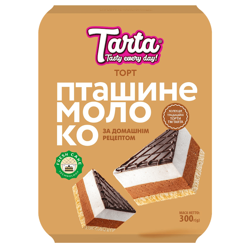 TARTA CAKE BIRD'S MILK PTASHINE MOLOKO 300G – IFD Market