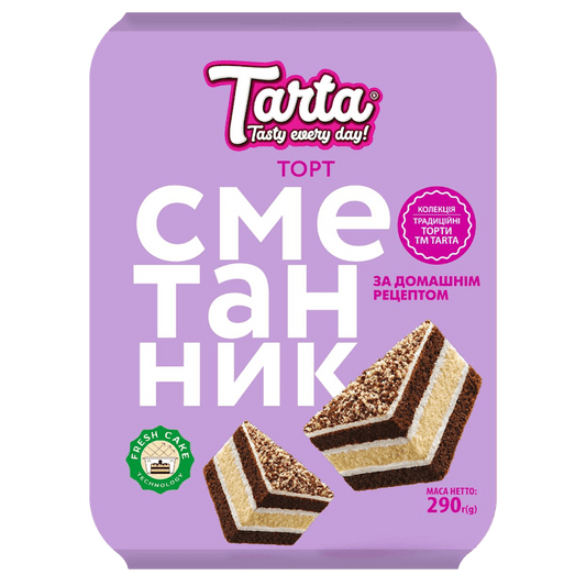 TARTA CAKE SMETANNIK 290G