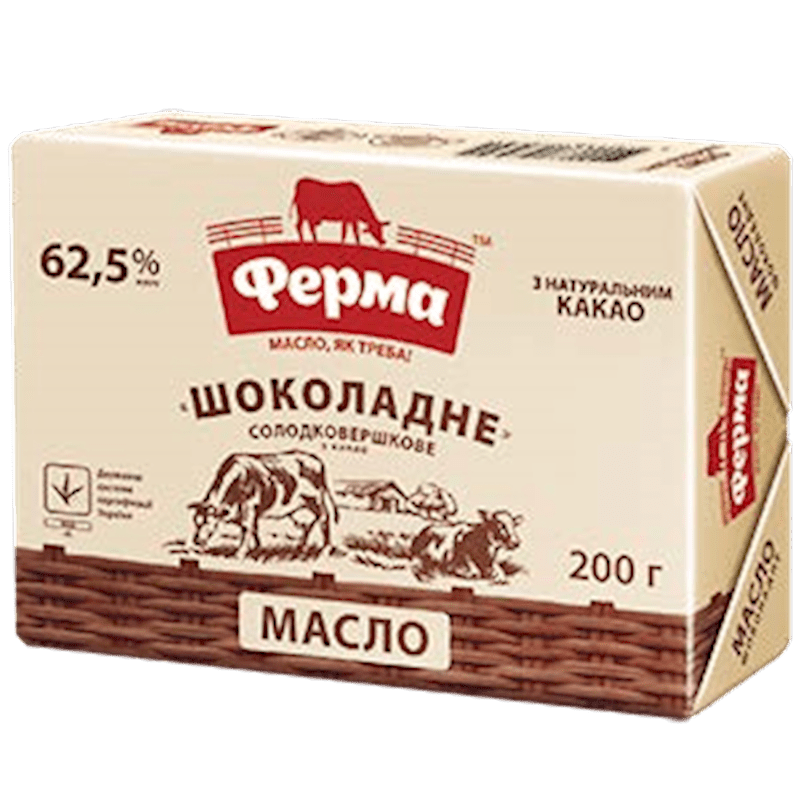 FERMA CHOCOLATE BUTTER 62.5% 200 GR