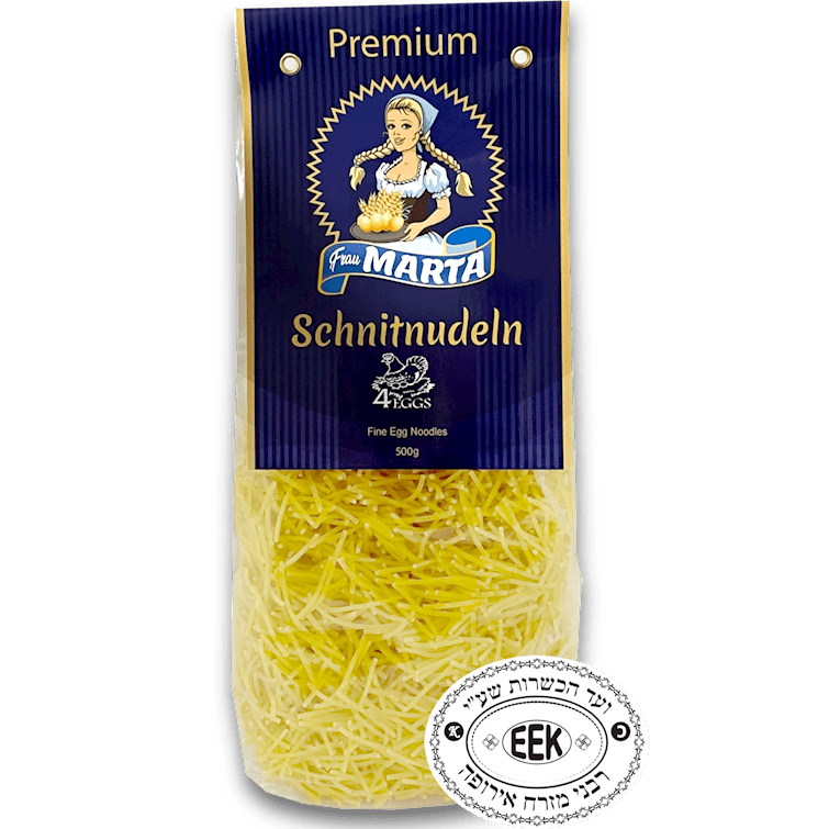 FINE EGG SOUP NOODLES SCHNITTNUDELN, 500G, FRAU MARTA