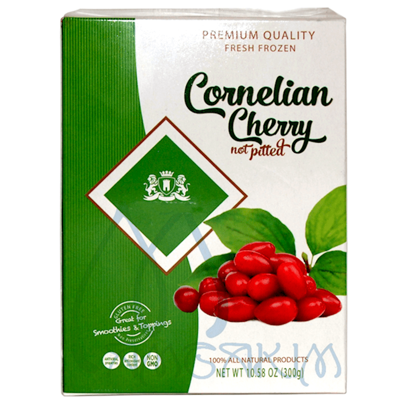 FRESH FROZEN  CORNELIAN CHERRY NOT PITTED  300g