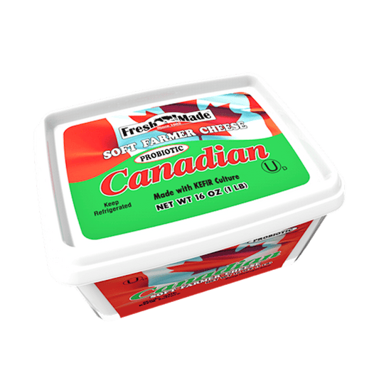 FRESH MADE Farmer Cheese Canadian 16 oz