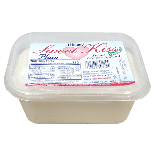 LIFEWAY FARMER'S CHEESE SWEET KISS PLAIN, USA, 16OZ