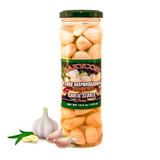 MARINATED  GARLIC CLOVES 370 GR