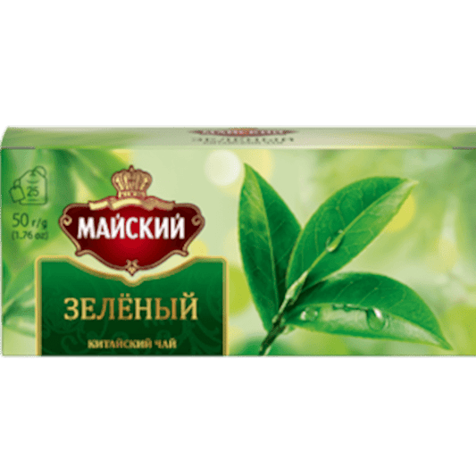 MAYSKIY GREEN TEA, RUSSIA, 25TB