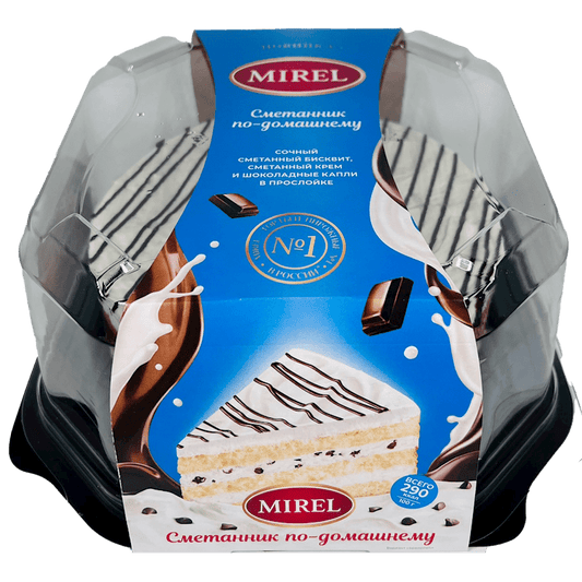 Mirel CAKE SMETANNIK HOMEMADE, RUSSIA, 650G