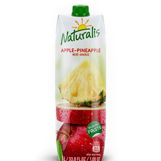 NATURALIS APPLE PINEAPPLE NECTAR 1 L.