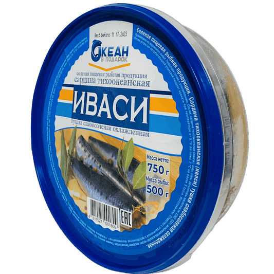 OCEAN AS A GIFT PACIFIC IVASI TUSHKA (LOW SALTED) 750G