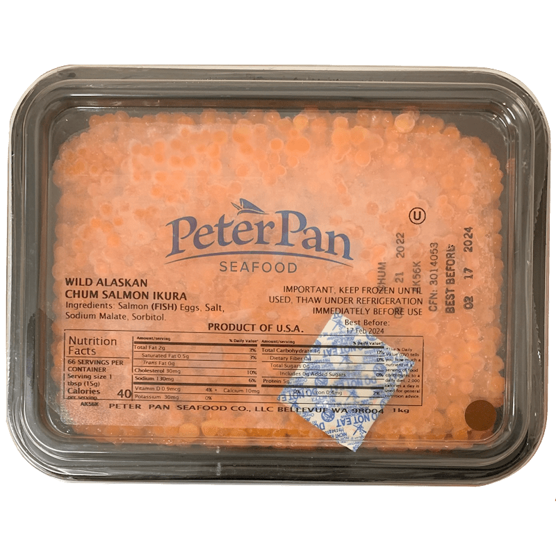 PETER PAN CHUM #3 SALMON CAVIAR 2.2 LB