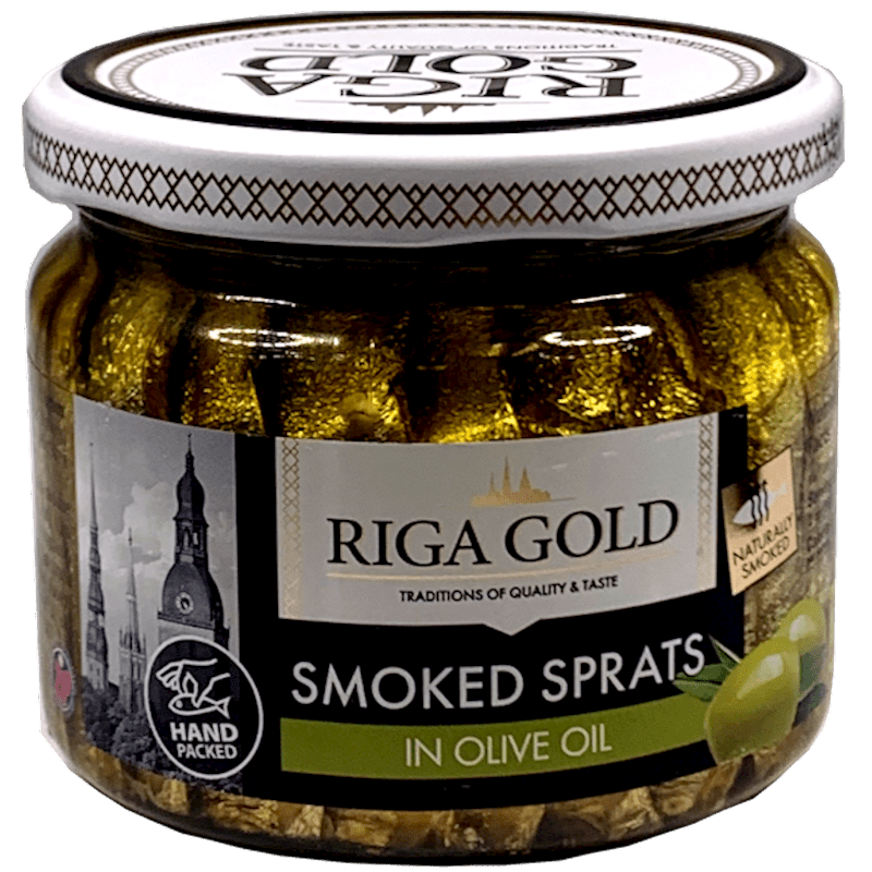 RIGA GOLD SMOKED SPRART 270 GR