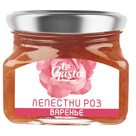 TE GUSTO  ROSE PETAL PRESERVE 430GR