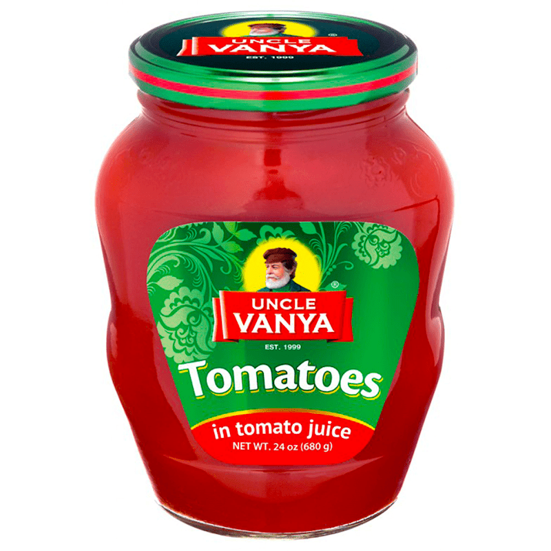 TOMATOES in TOMATO JUICE UNCLEVANYA 680g