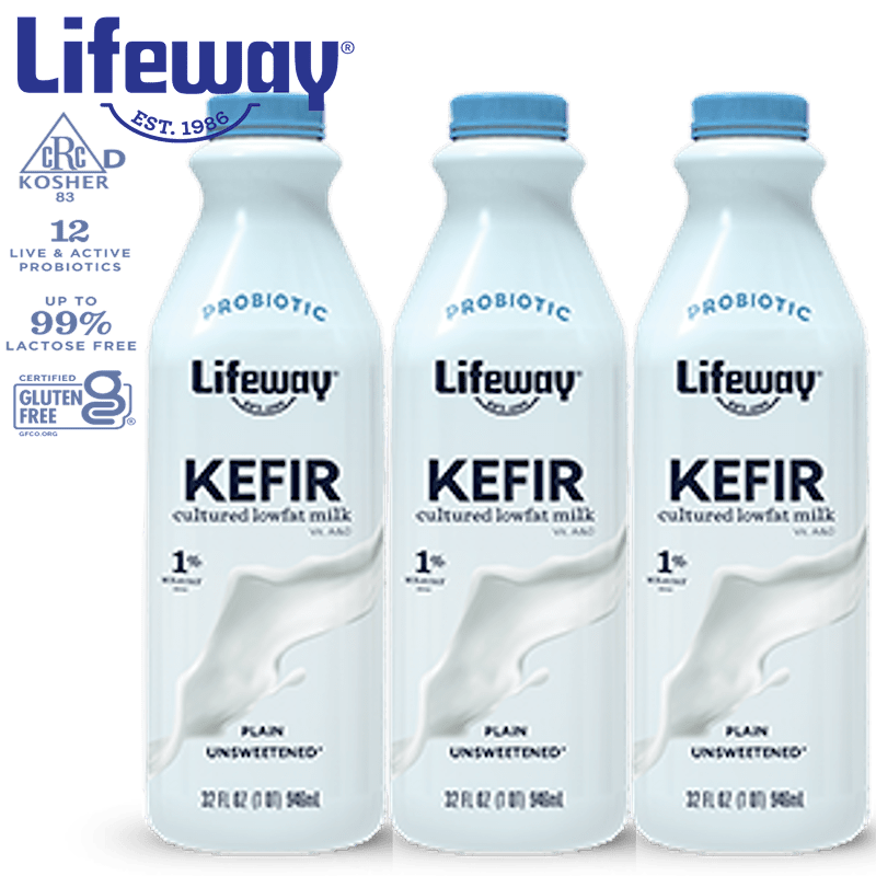 Kefir (Low-Fat) PLAIN 1lt