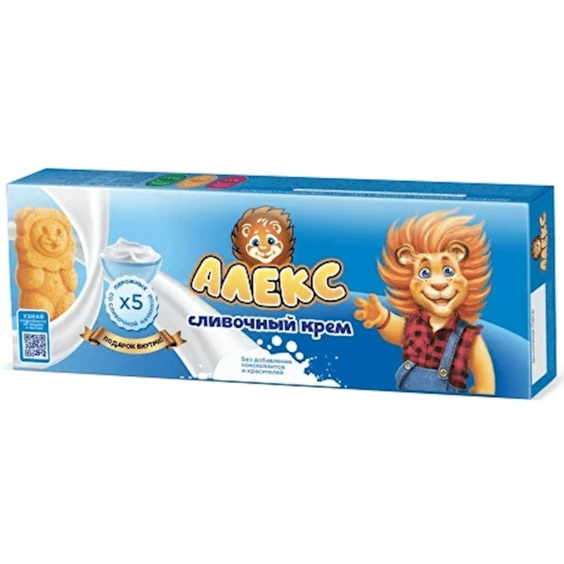 BISCUIT WCREAM FILLING 150GR  ALEX