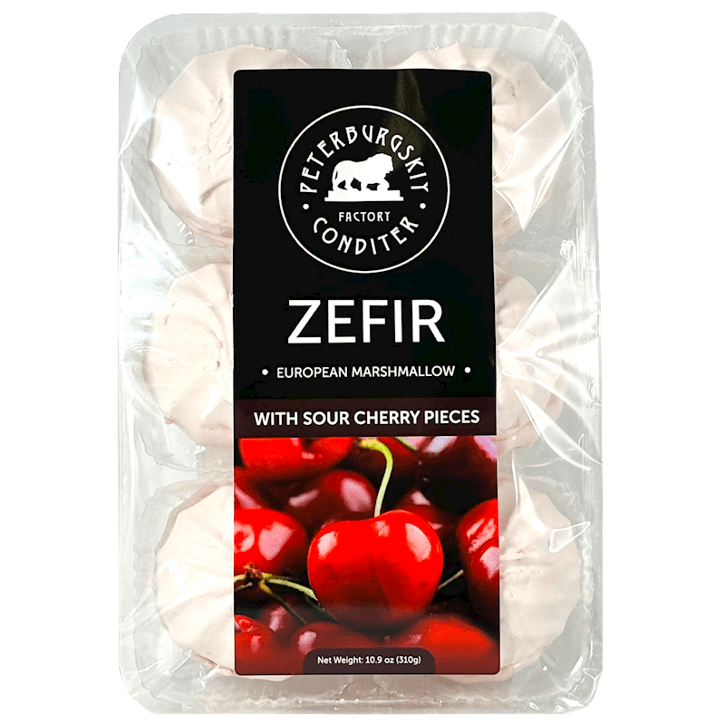 ZEFIR ''SOUR CHERRY'' 310G PETERBURGSKIY CONDITER FACTORY