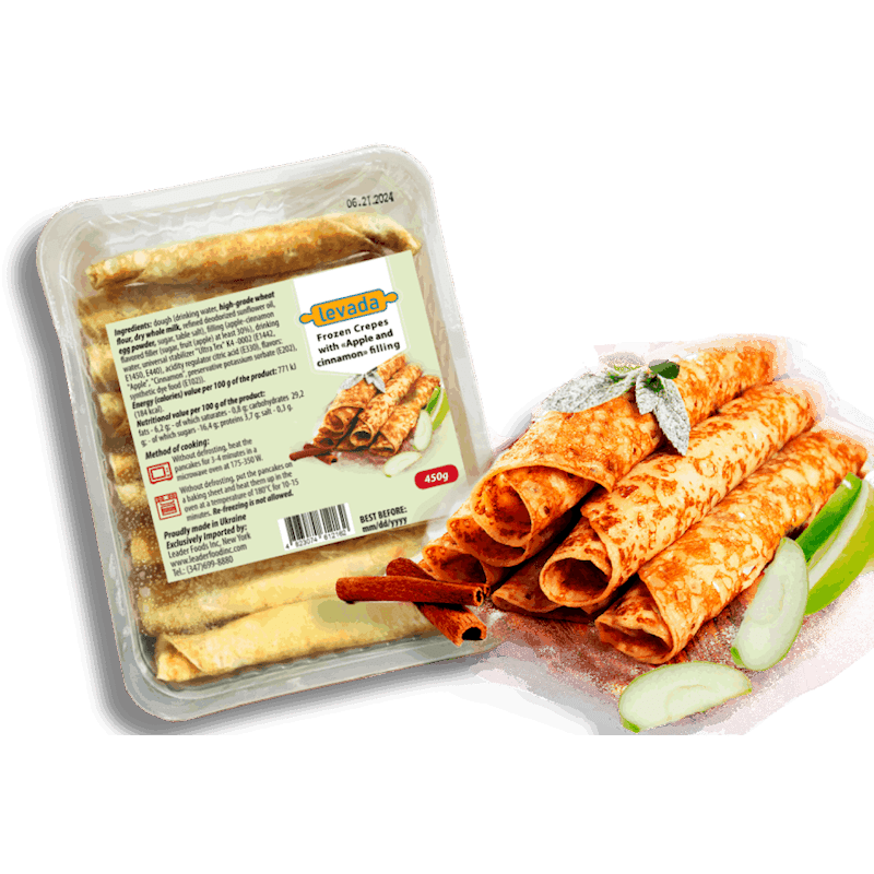 LEVADA CREPES (BLINCHIKI) APPLE 450G