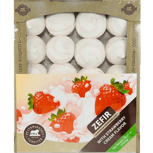 PETERBURGSKIY CONDITER FACTORY ZEFIR "STRAWBERRY CREAM", 2.2LBS