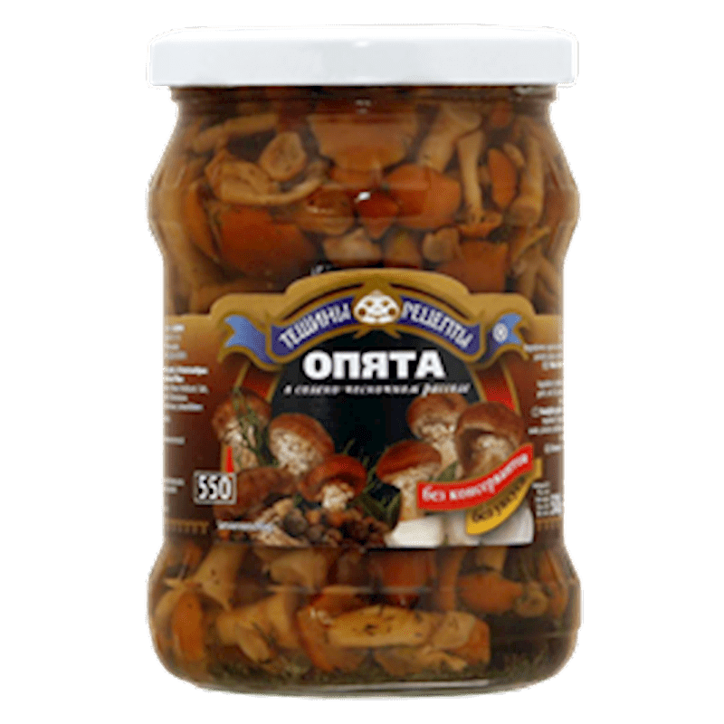 Mushrooms in BRINE 550 ml Opyata Teschini Recepti