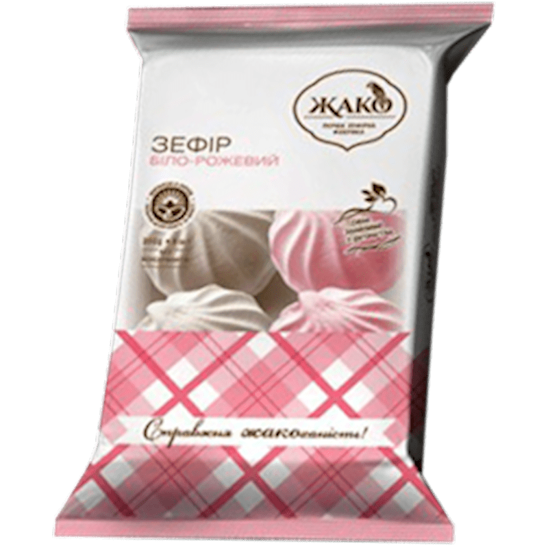 ZEFIR ZHAKO WHITE-PINK 350GR