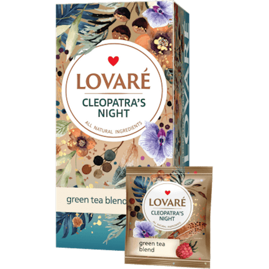 LOVARE TEA GREEN  CLEOPATRA'S NIGHT 24TB