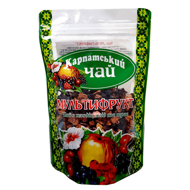 HERBAL TEA MULTIFRUIT 100G CARPATHIAN