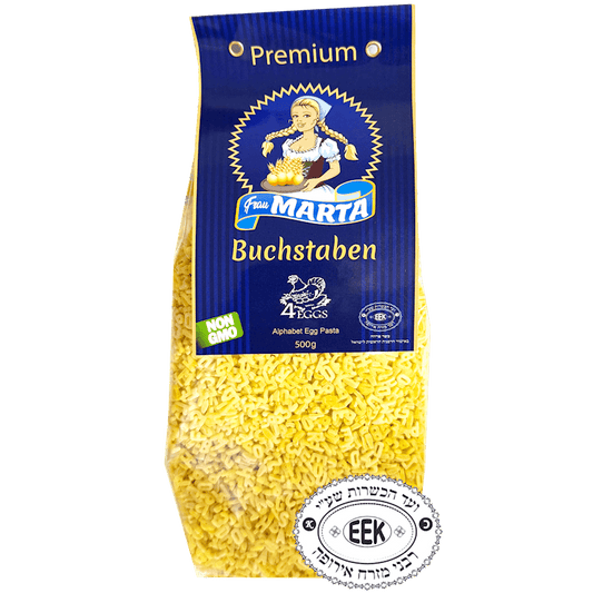 MARTA EGG PASTA ALPHABET BUCHSTABEN 500G FRAU