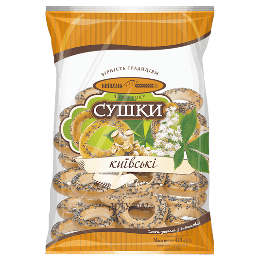 KIEVHLEB DRY BAGELS KIEVSKIE 420GR