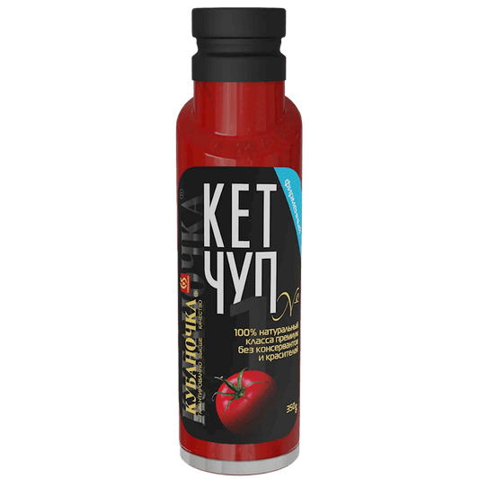 KUBANOCHKA KETCHUP NO.1 "BRANDED" 350G