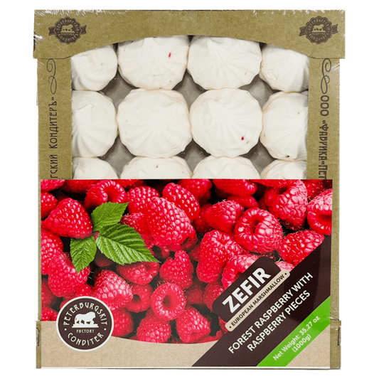 ZEFIR "FOREST RASPBERRY PIECES" 2.2LBS PETERBURGSKIY CONDITER FACTORY