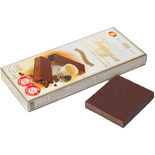 WAFER CAKE KAPRIZULYA WITH CAPPUCCINO 220G