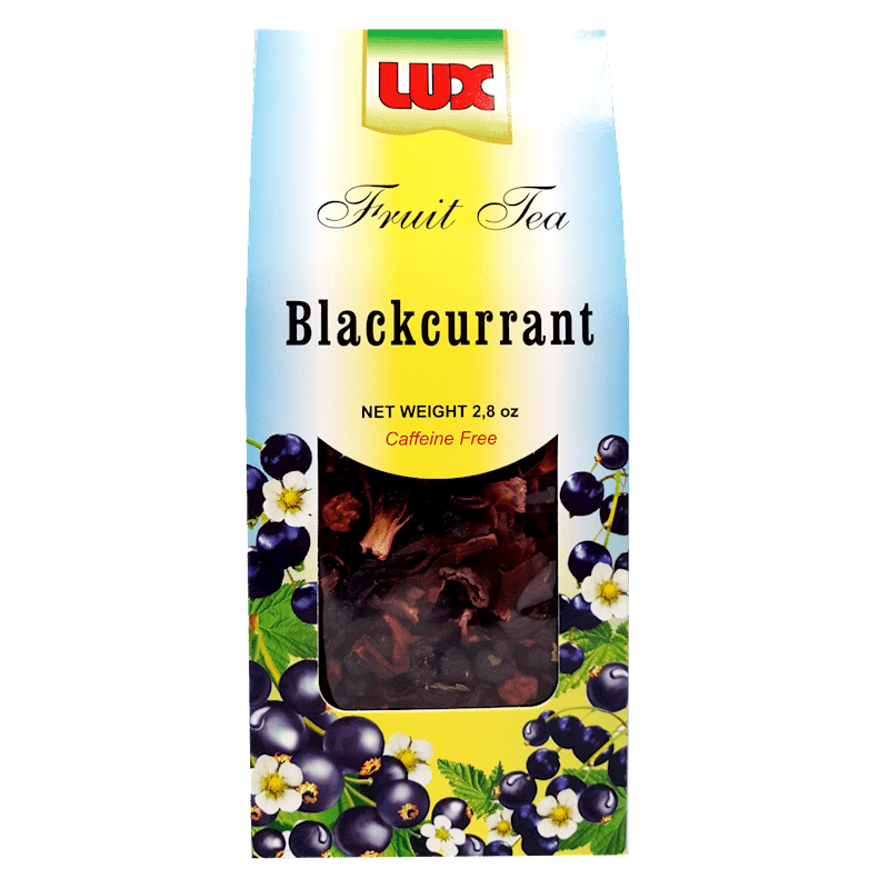 LUX Tea Loose Blackcurrant (Caffeine Free), 2.8oz