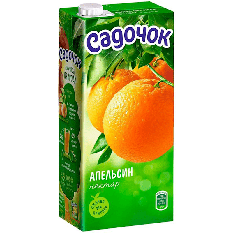 SADOCHOK NECTAR ORANGE 0.95 L