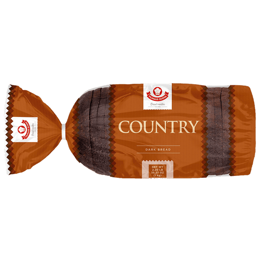 VILNIAUS DUONA Bread Rye Dark  Country , Lithuania, 1kg