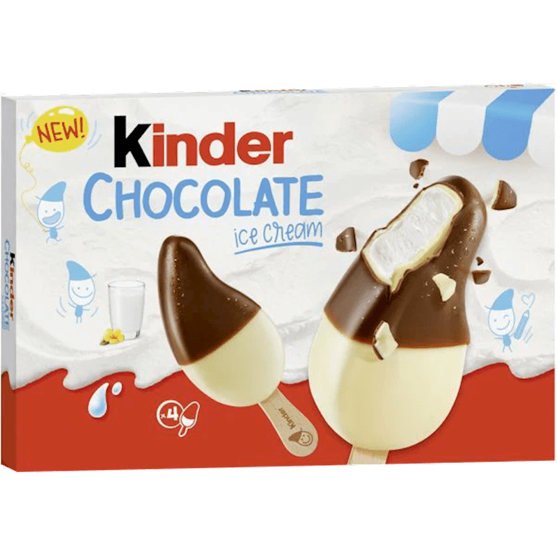 KINDER ICE CREAM  SCHOKOLATE , EU, 4X38G