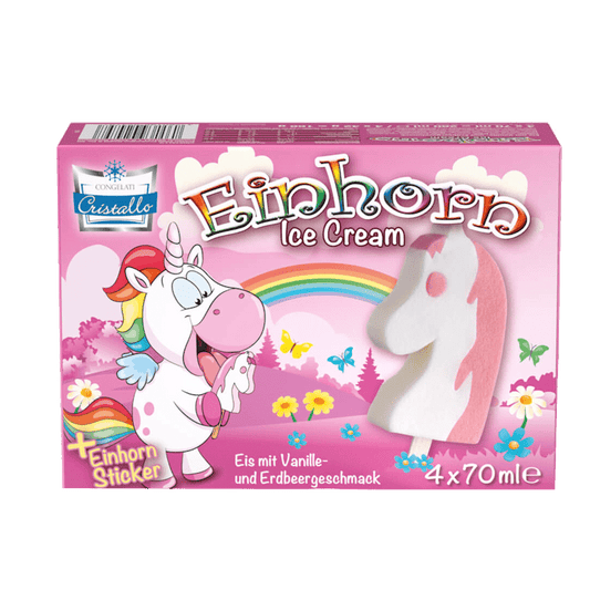 CRISTALLO ICE CREAM , EU, 280ML "UNICORN"