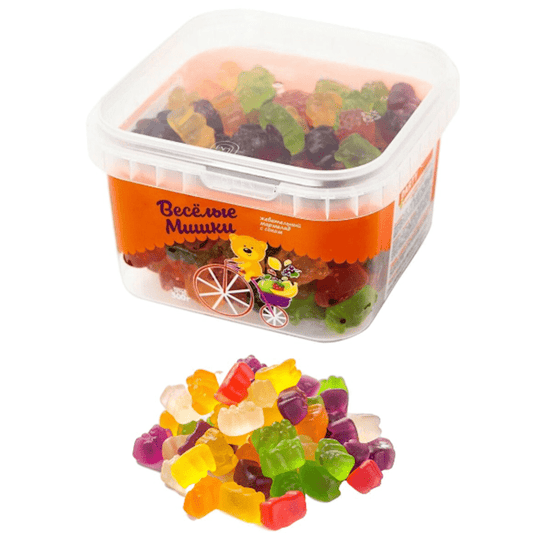 AZOVSKAYA KF  FUNNY BEAR  GUM CANDY 500GR