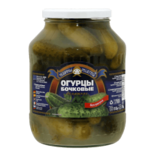 Tescheni Recepti CUCUMBERS IN BRINE DOMASHNIE KOSHER 1700 GR