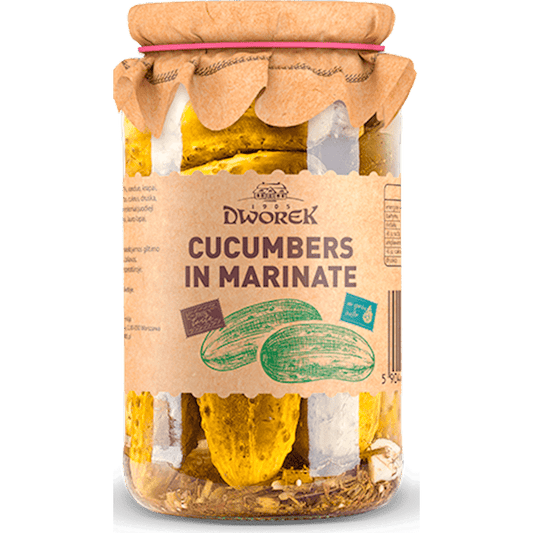 Dworek Marinated Pickles 900g