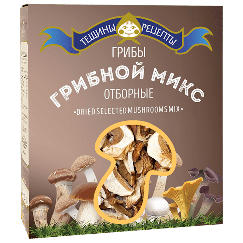 Dry Mushrooms Forest Mix Box 25gr