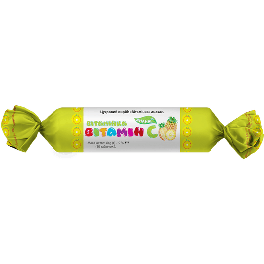 ASKORBINKA VITAMINKA PINEAPPLE 30GR