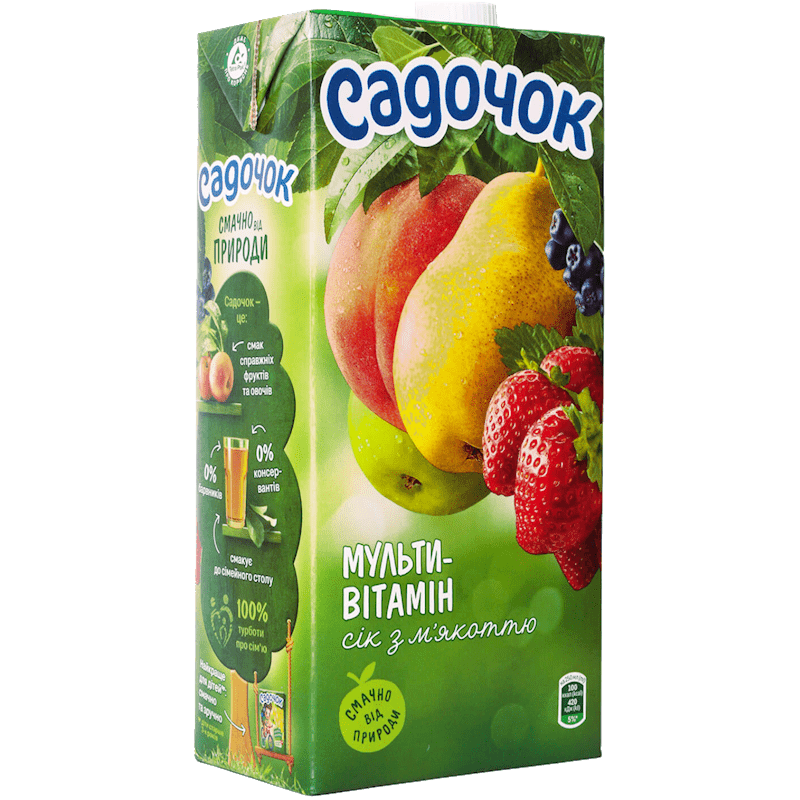 SADOCHOK JUICE MULTIVITAMIN 0.95L